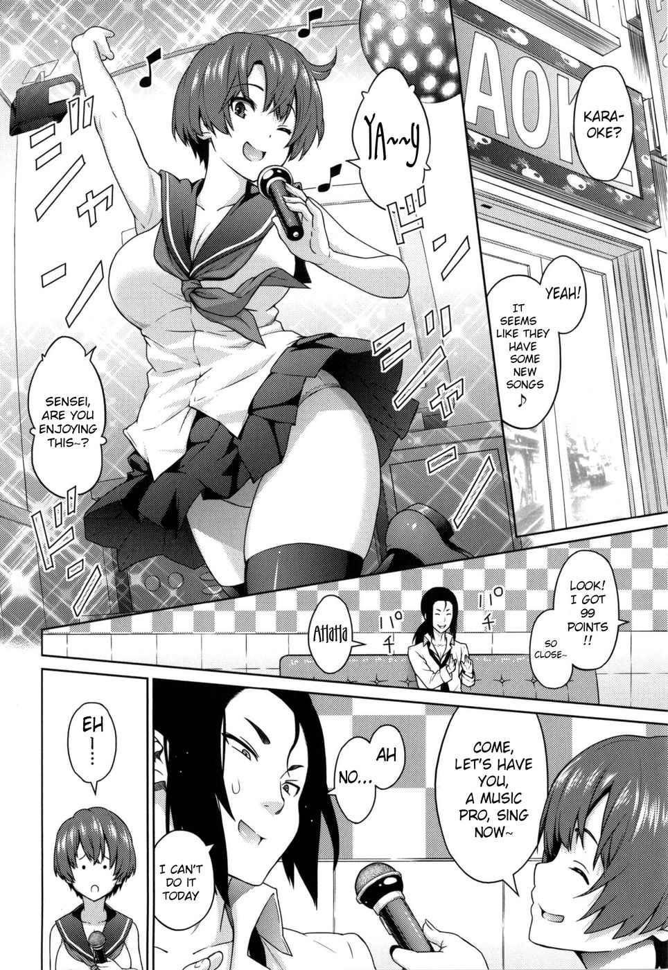 Hentai Manga Comic-Sun to Witch-Chapter 4-4